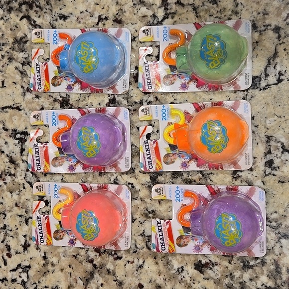 Chalk Blast Balls- Bundle‎ of 6 - Picture 1 of 2